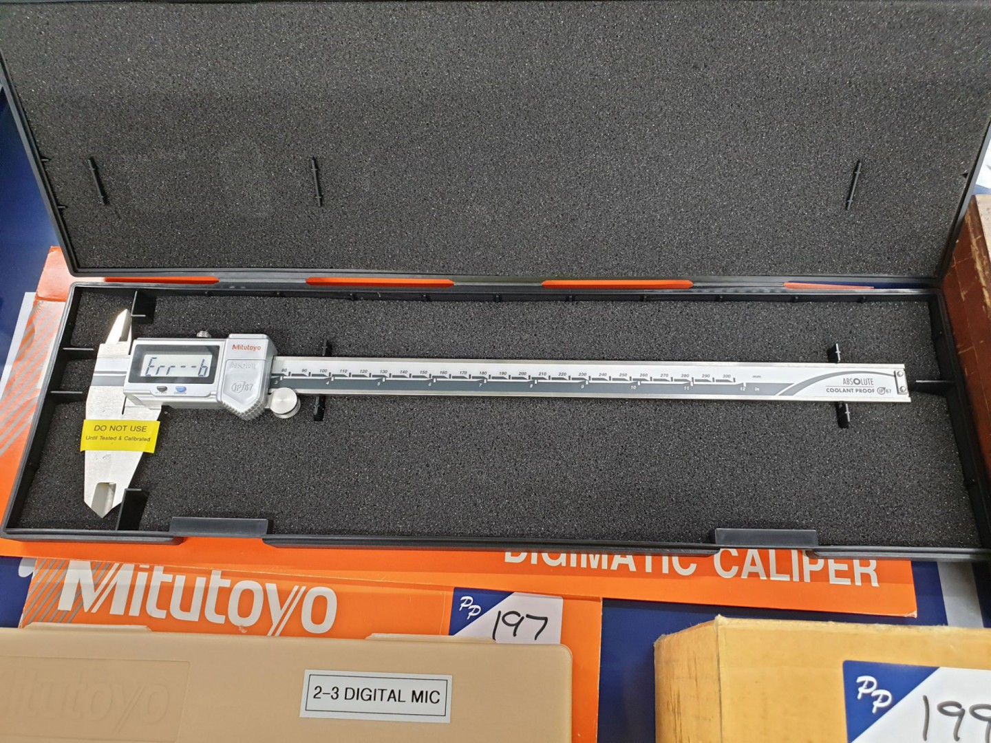 Mitutoyo CD-12" PSX 300mm digital vernier caliper...