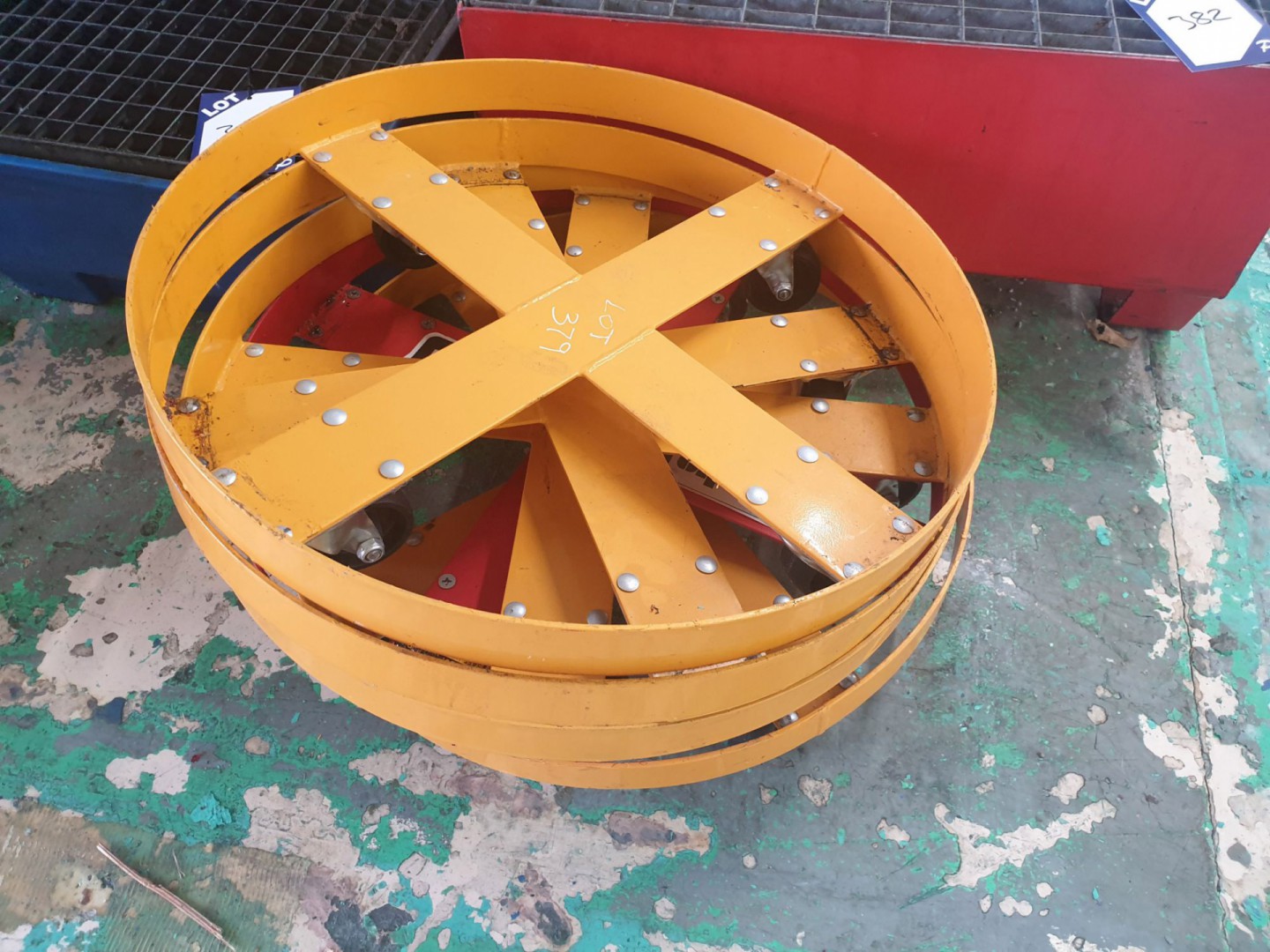 5x Clarke, Raptor barrel dollies (to 2019)