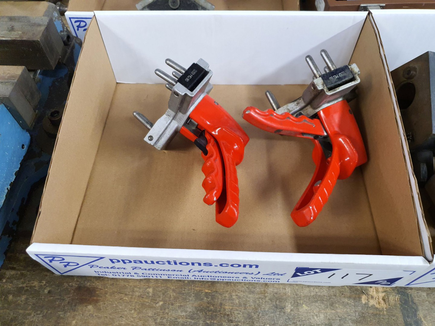 2x Hainbuch HO MQ80 collet clamps