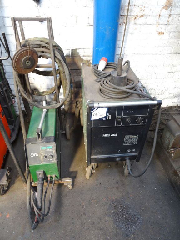 Migatronic MIG405 mig welder with wire feed, 450A...