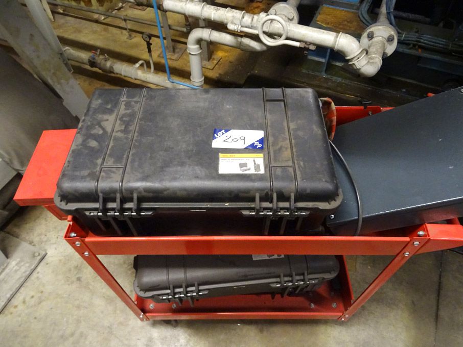 3x Toolbox TR5015 wheeled waterproof case, 22x13.8...