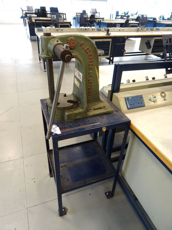Edwards Manual lever press on base