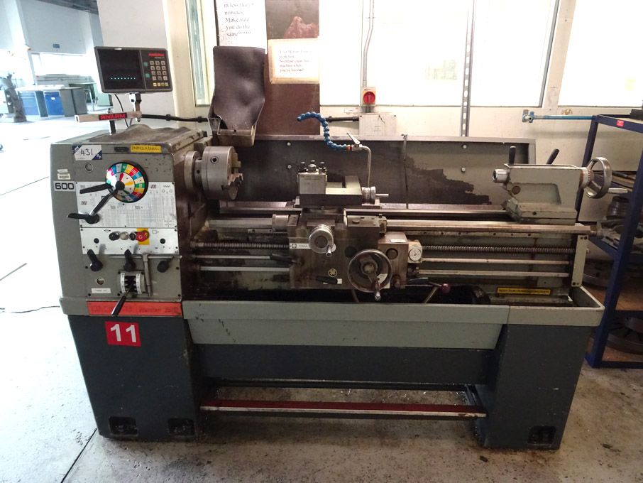 Colchester Master 2500 gap bed lathe, 6" CH x 40"...