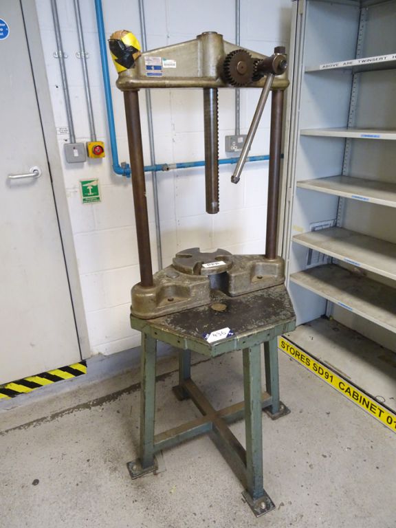 Jones & Shipman 8601-003 manual arbor press on bas...