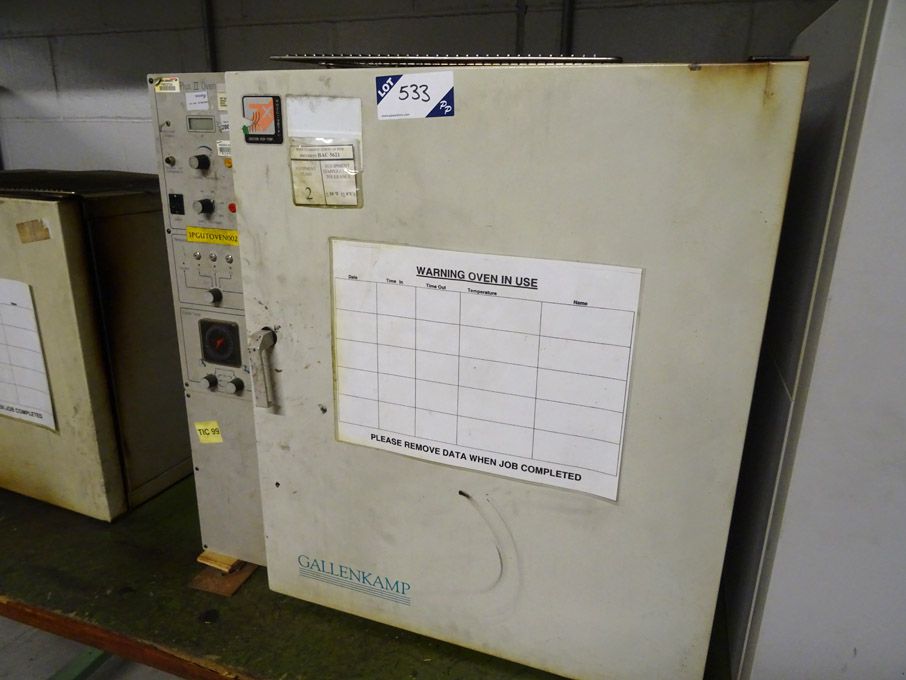 Gallenkamp Plus II electric oven, 300degC, 460x440...