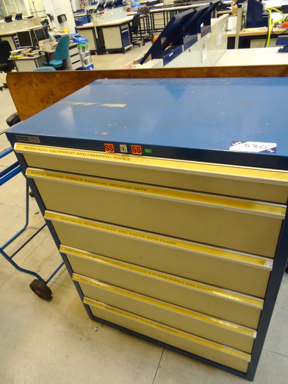 Welconstruct Hyslide 140 6 drawer storage cabinet...