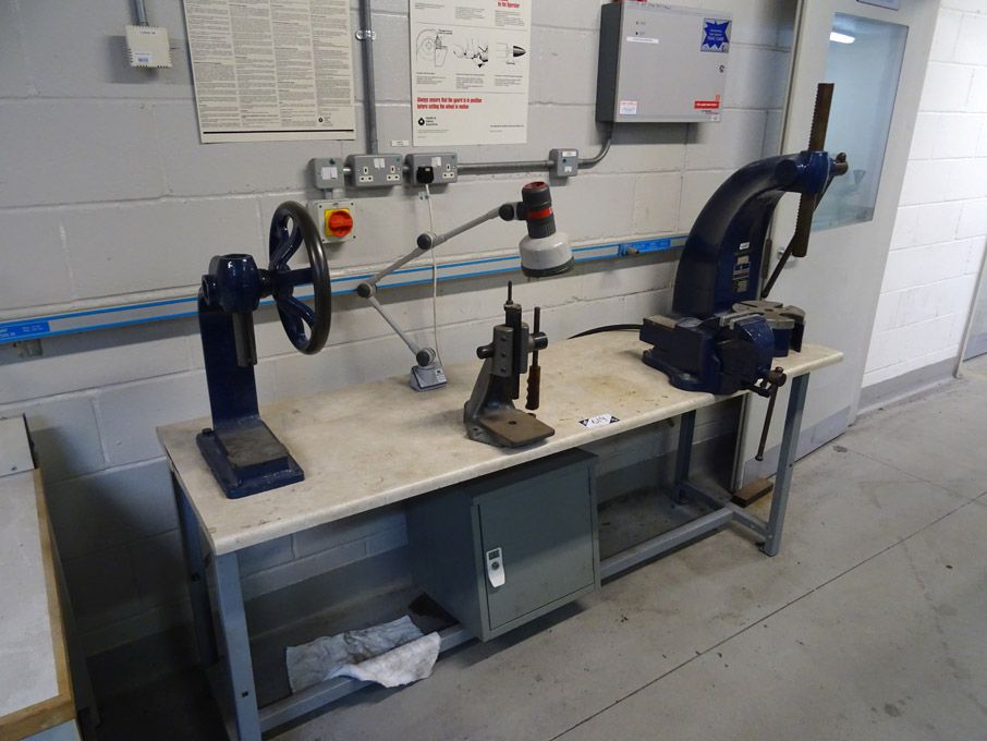Jones & Shipman 8610-001 manual lever press & 2x s...
