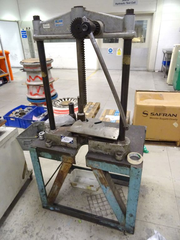 Jones & Shipman 8601-003 manual press on base