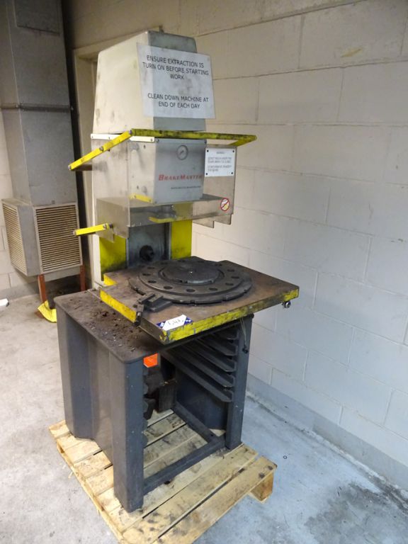 Hare AM300 pneumatic press, 40kW capacity, 100mm s...