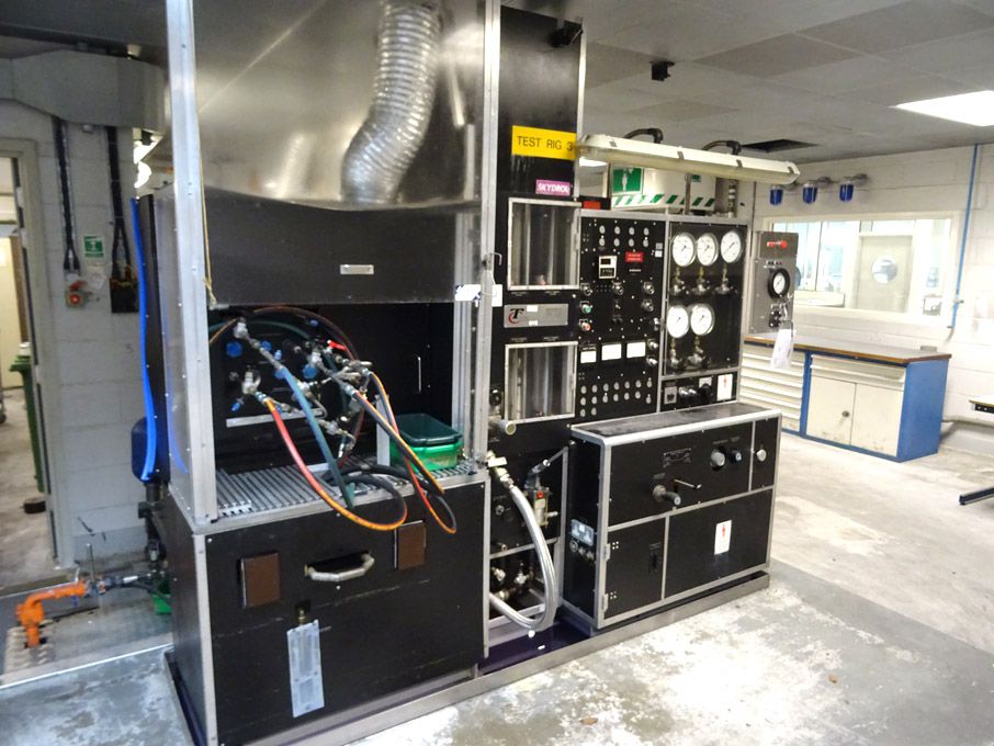 Howden Wade Thermal Control hydraulic testing rig