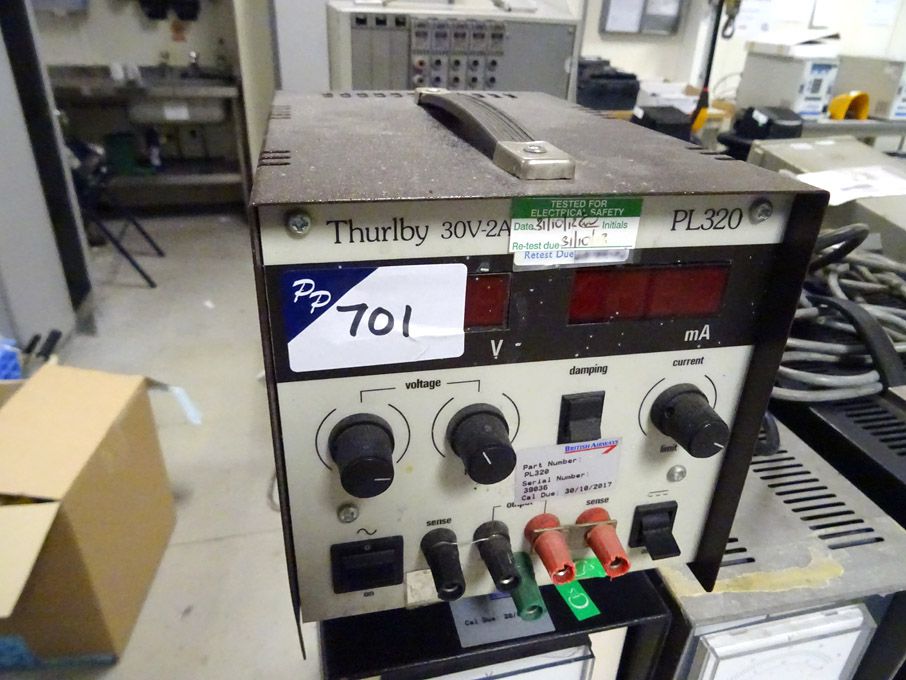 Thurlby PL320 power supply, 30v / 2A