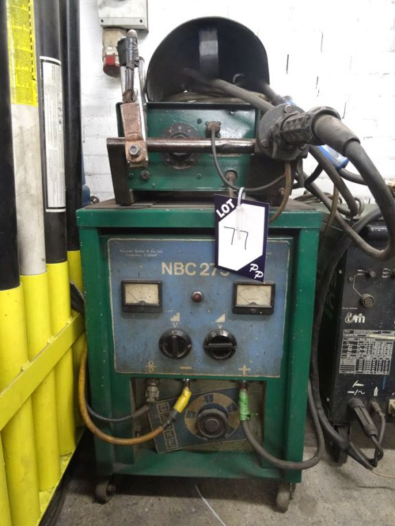 NBC275 mig welder with wire feed