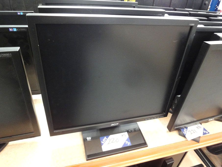 5x Acer V193 19" LCD monitors