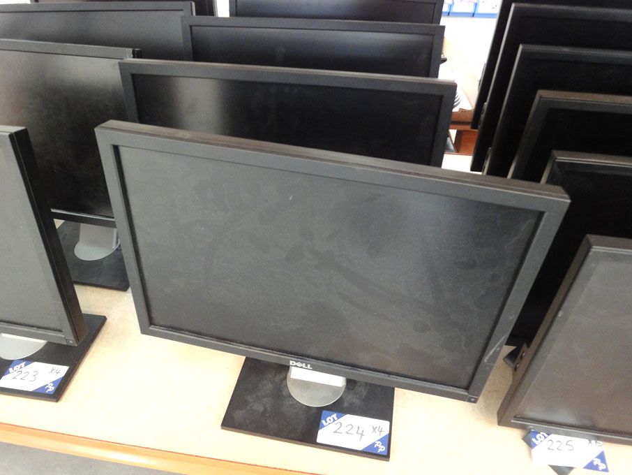 4x Dell 19" widescreen LCD monitors
