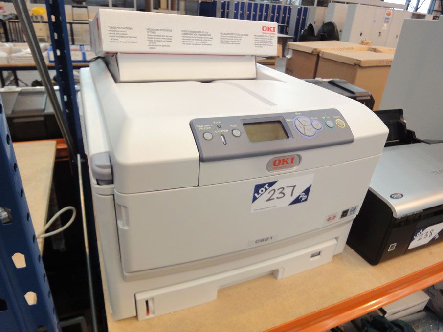 Oki C821 colour A4 laser printer