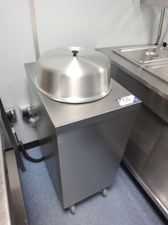 Victor MPN 10000 stainless steel mobile plate warm...