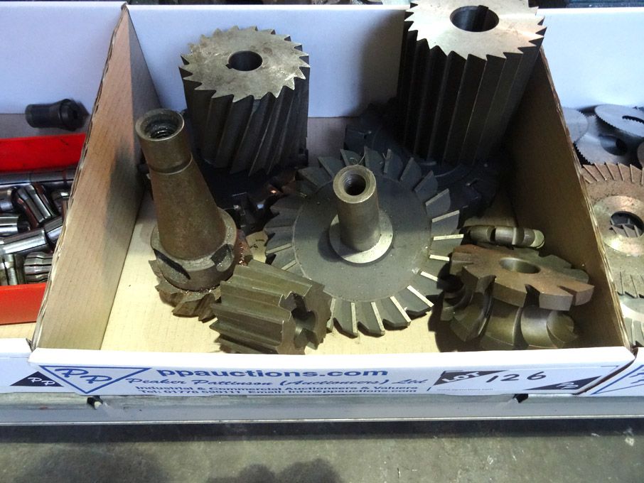 Qty HSS side & face milling cutters / slabs to 6"...