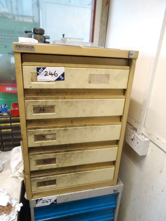 Micrastor 5 drawer storage unit