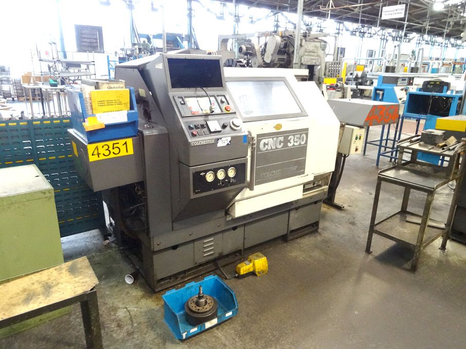 Colchester CNC 350 turning centre, 8 tool turret,...