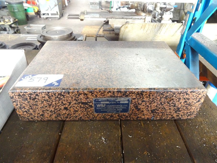 WBJ Engineering 450x300mm granite surface plate