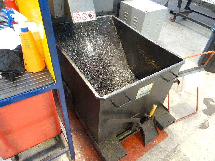 Cromer mobile forkable tipping skip, 800x1000x600m...