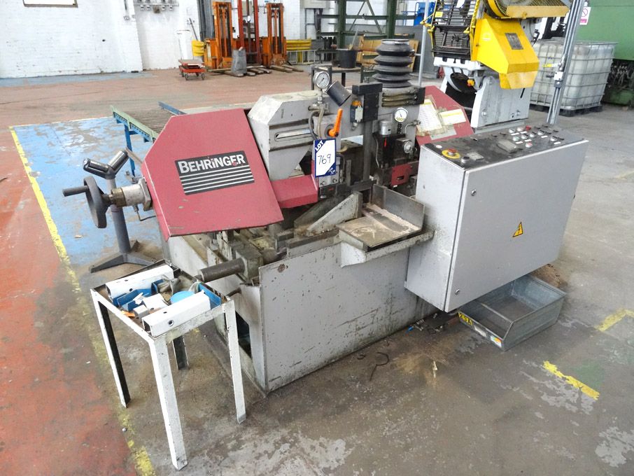 Behringer HBP220A automatic horizontal bandsaw, 25...