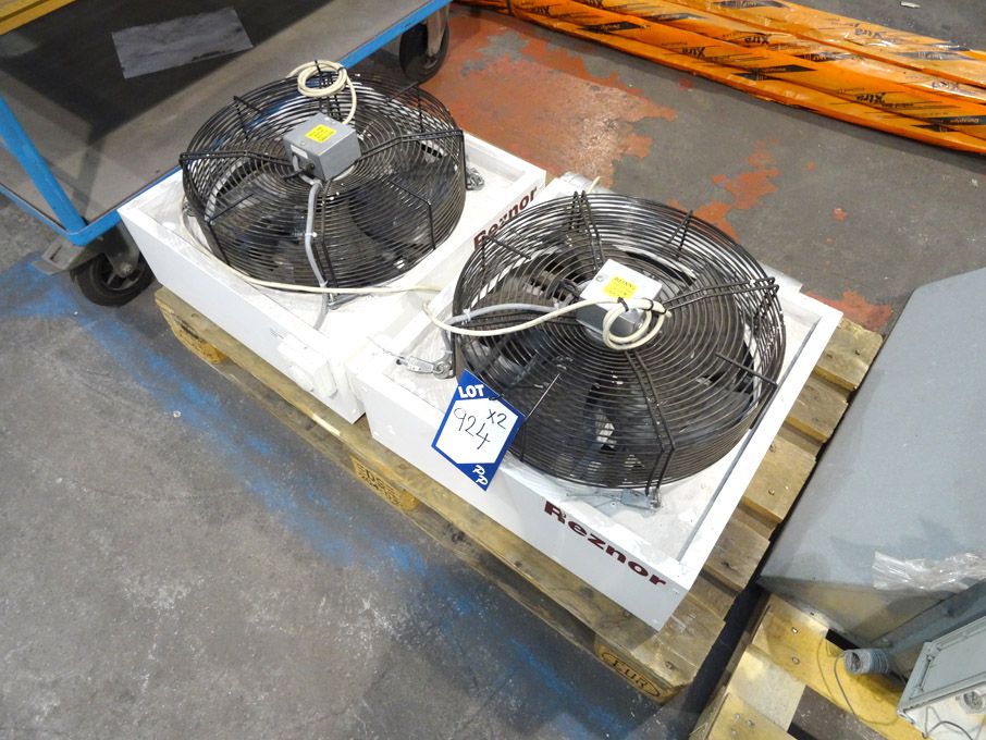 2x Reznor cooling fans