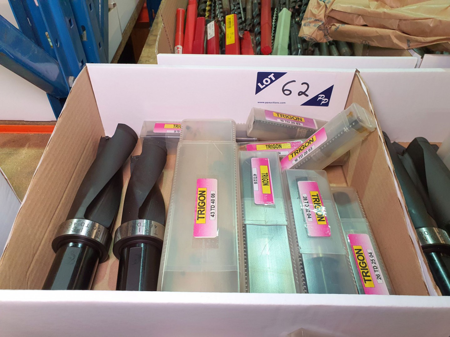 Qty various Trigon tip 'U' drills, 16-50mm (unused...