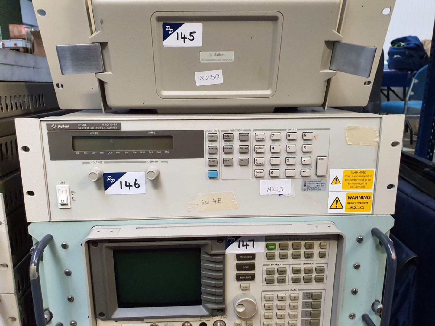 HP / Agilent 6654A PSU, 0-60v, 0-9A (A213)