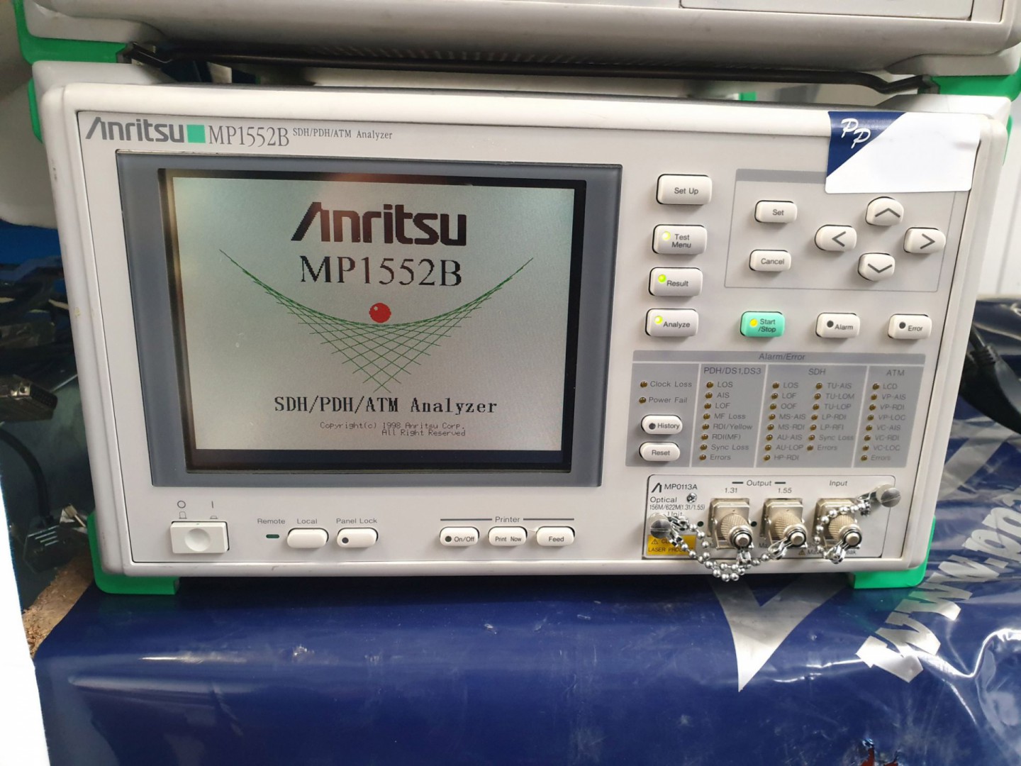 Anritsu MP1552B SDH/PDH/ATM analyser, MP0121A, MP0...