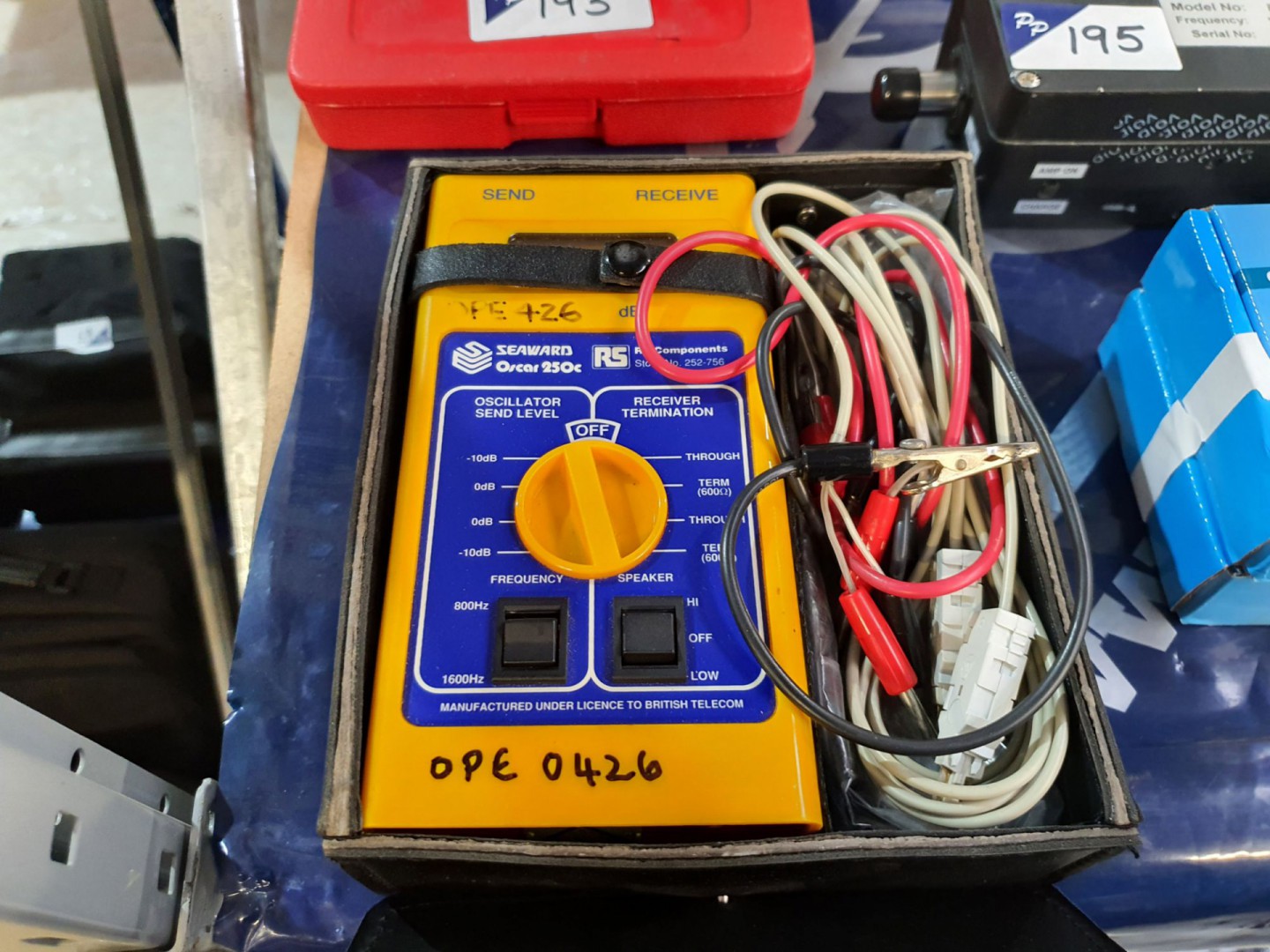 Seaward Oscar 250 oscillator & auto-ranging dB met...