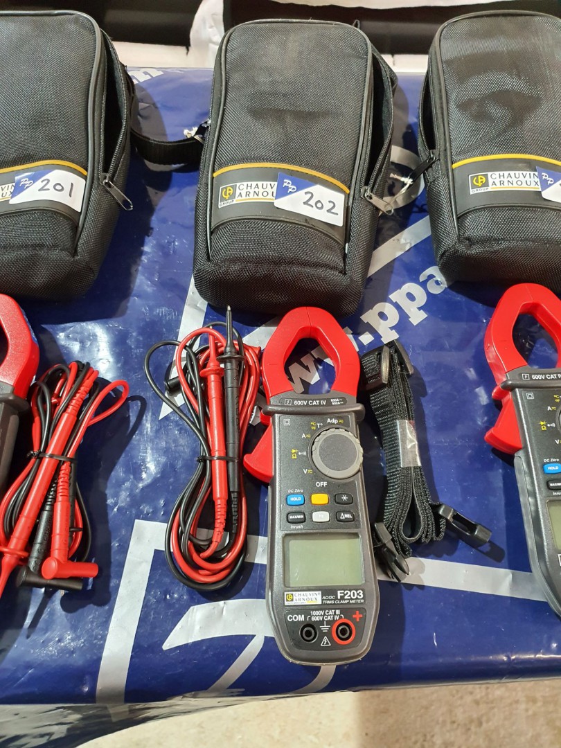 Chauvin Arnoux F203 TRMS clamp meter, 600v (286)