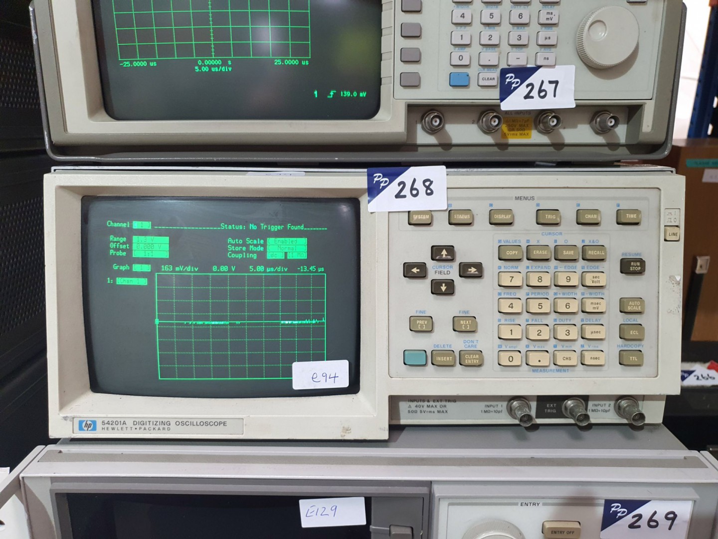 HP 54201A digitising oscilloscope (E94)