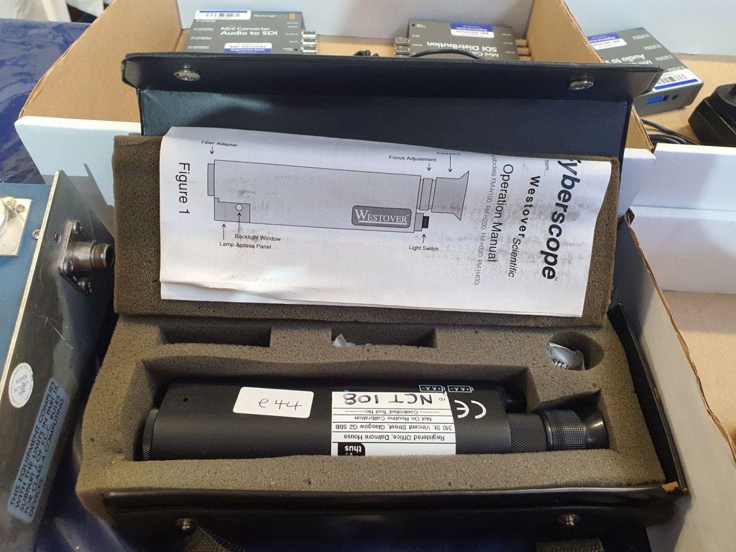 Westover fibre scope in case (E44)