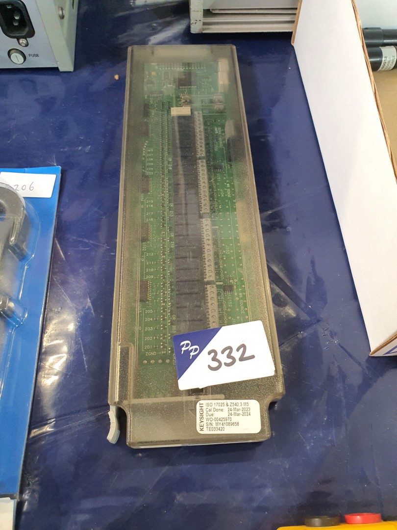 Agilent / HP 34901A 20 channel multiplex card (A23...