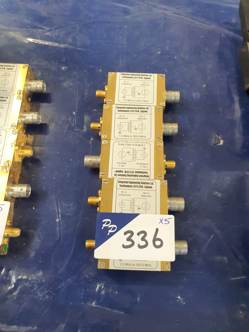 5x Integrated Engineering BAL-INM4 balun, 50ohms-1...