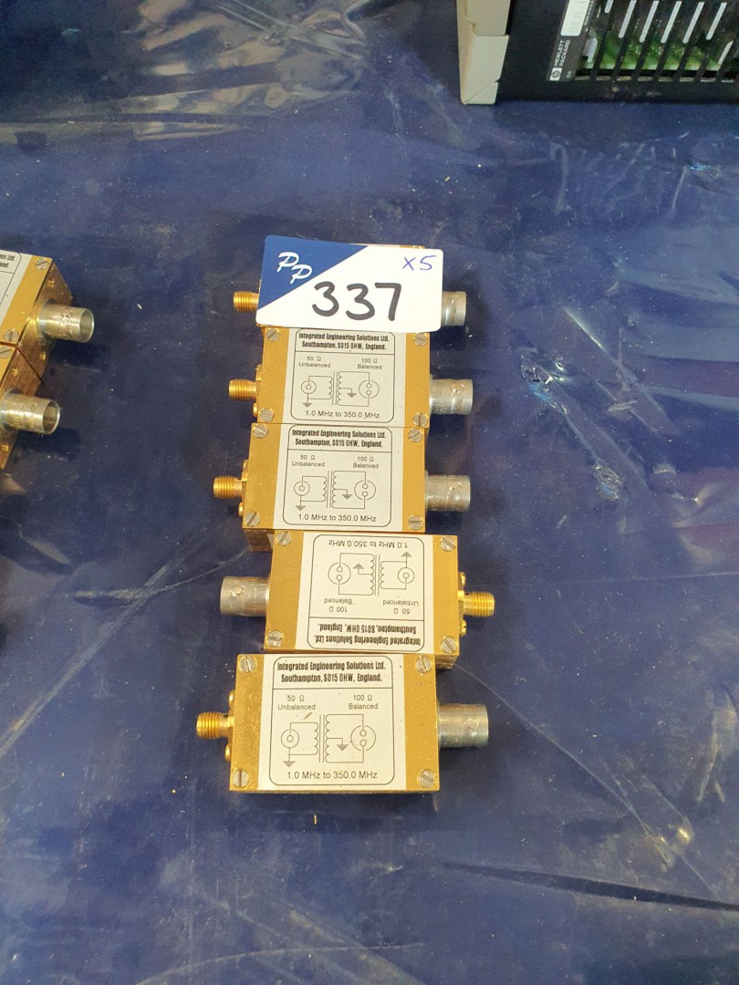 5x Integrated Engineering BAL-INM4 balun, 50ohms-1...