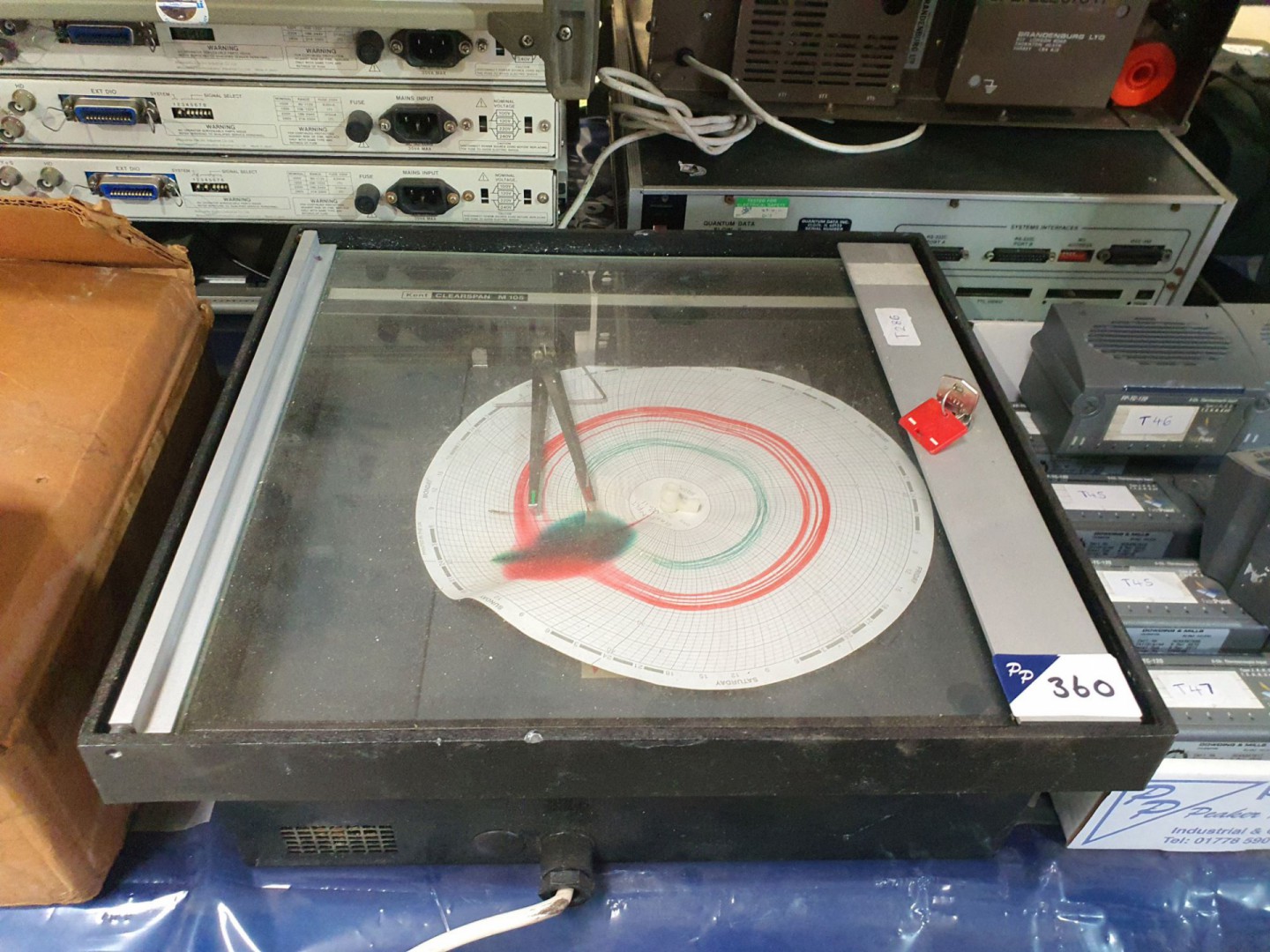 Kent Clearspan M105 chart recorder (T286)