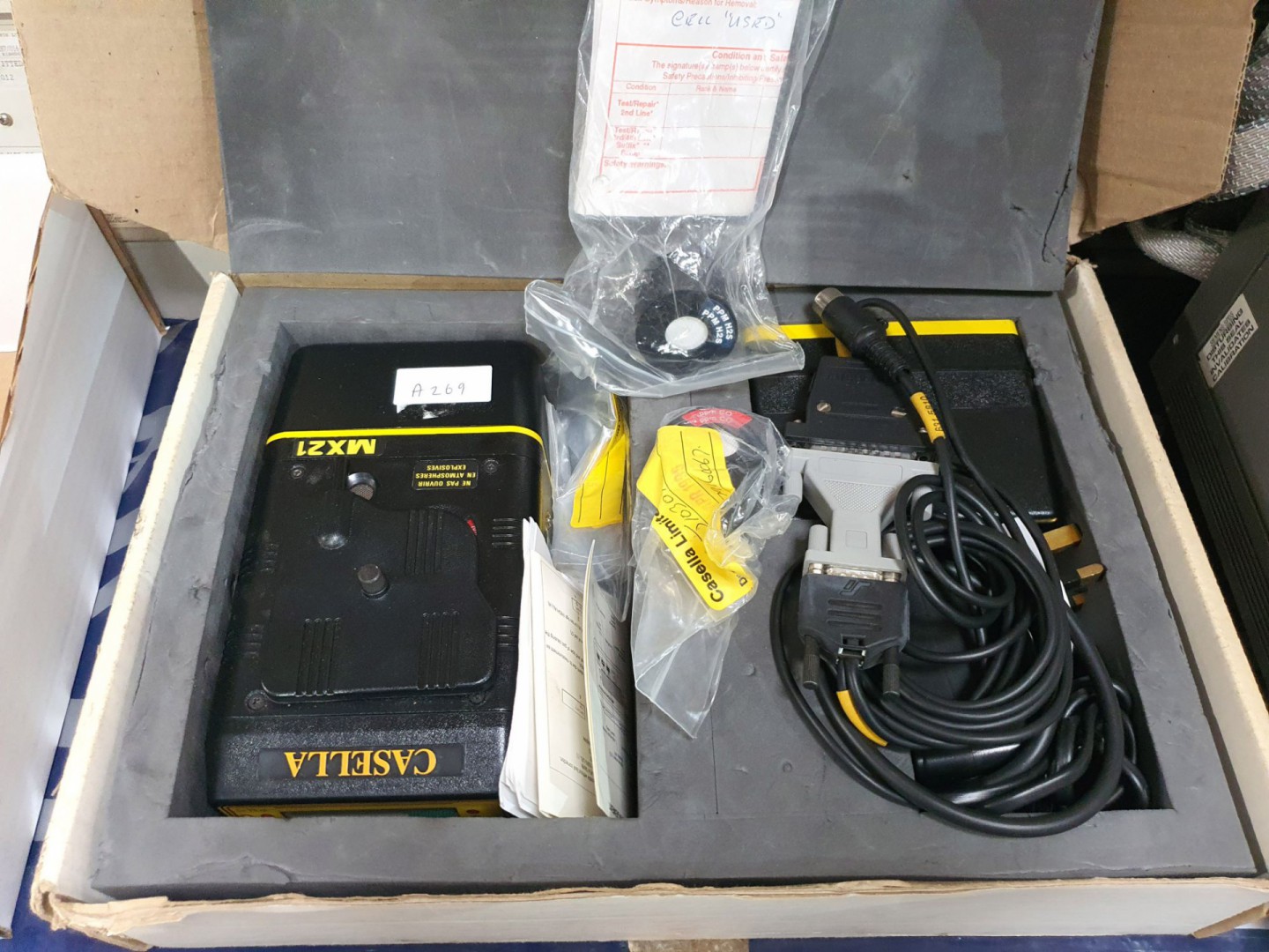 Casella MX21 Multigas detector with accessories (b...