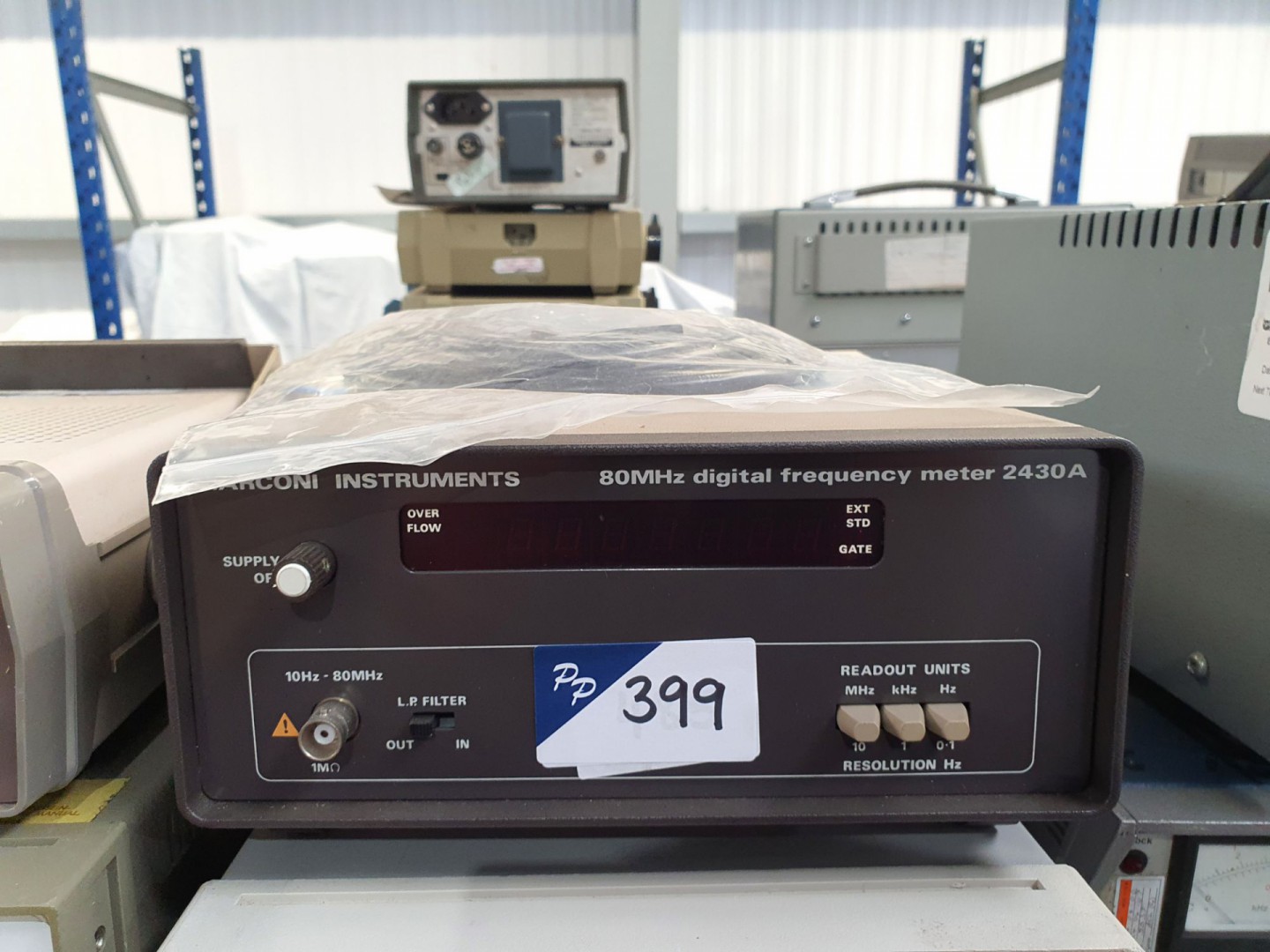 Marconi 2430A digital frequency meter 10Hz-80MHz w...
