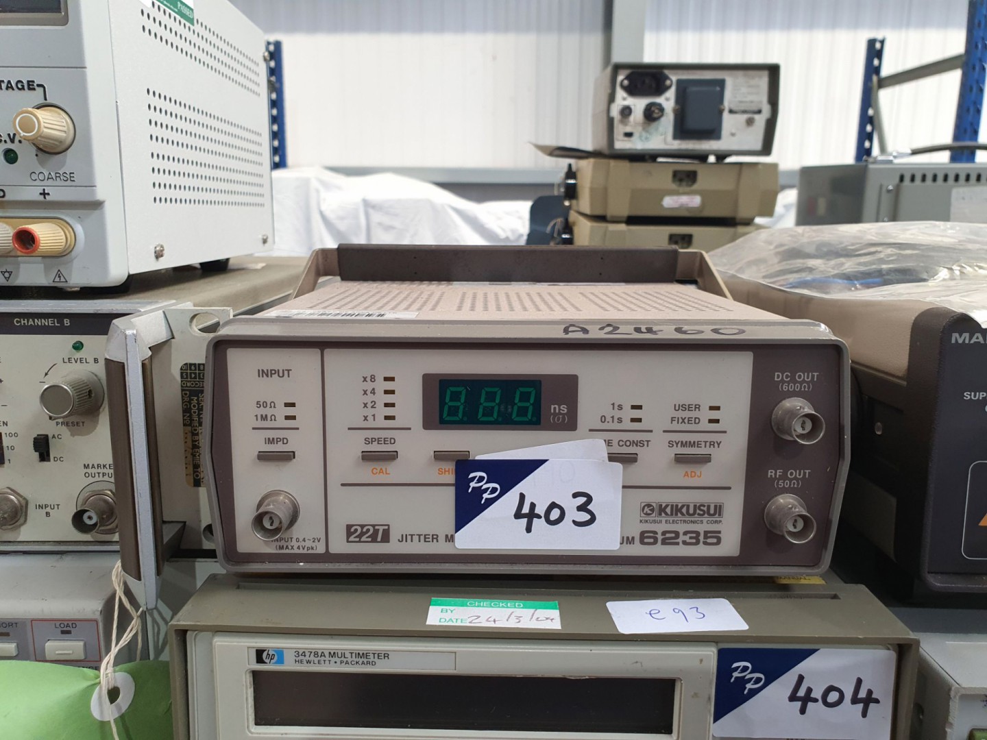 Kikusui KJM 6235 jitter meter (E190)