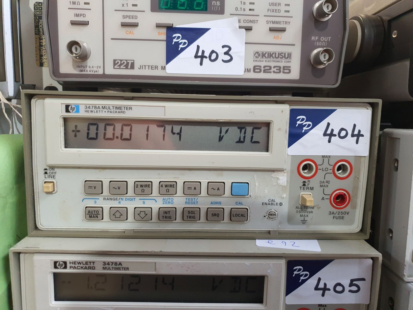 HP / Agilent 3478A digital multimeter (E93)