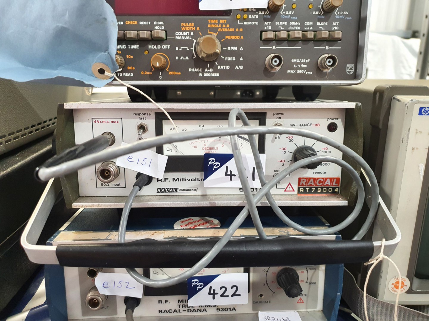 Racal Dana 9301A True RMS RF millivoltmeter with p...