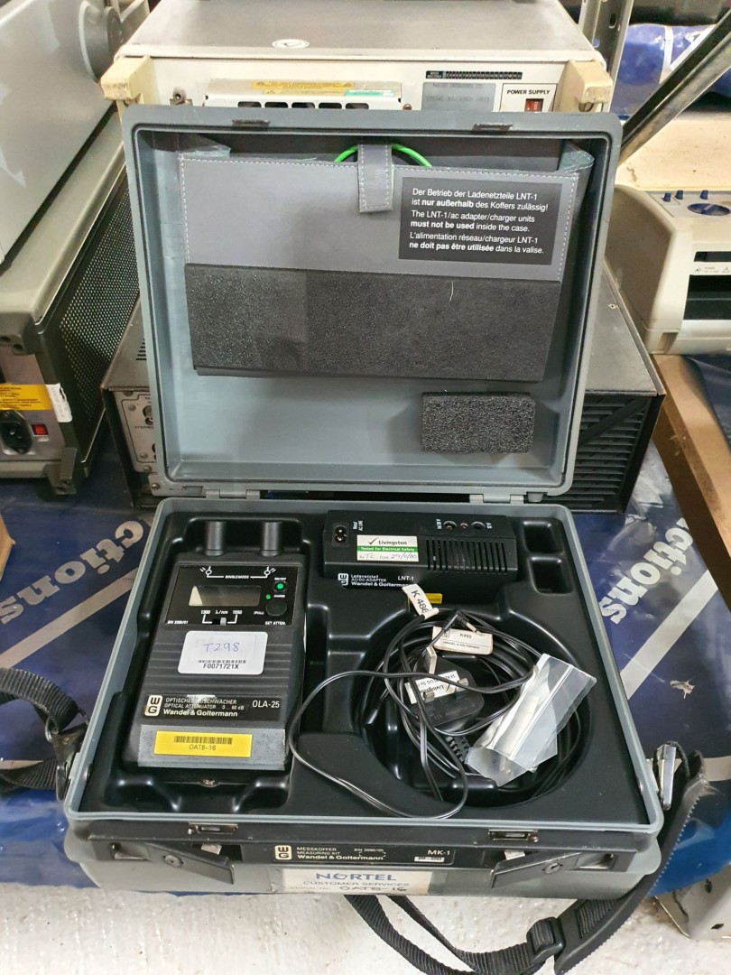 W&G OLA 25 optical attenuator with manual & leads...