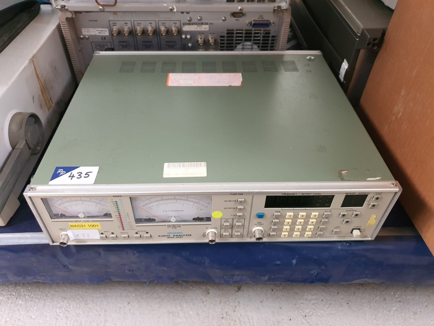 Meguro MAK-6581 audio analyser (E82)