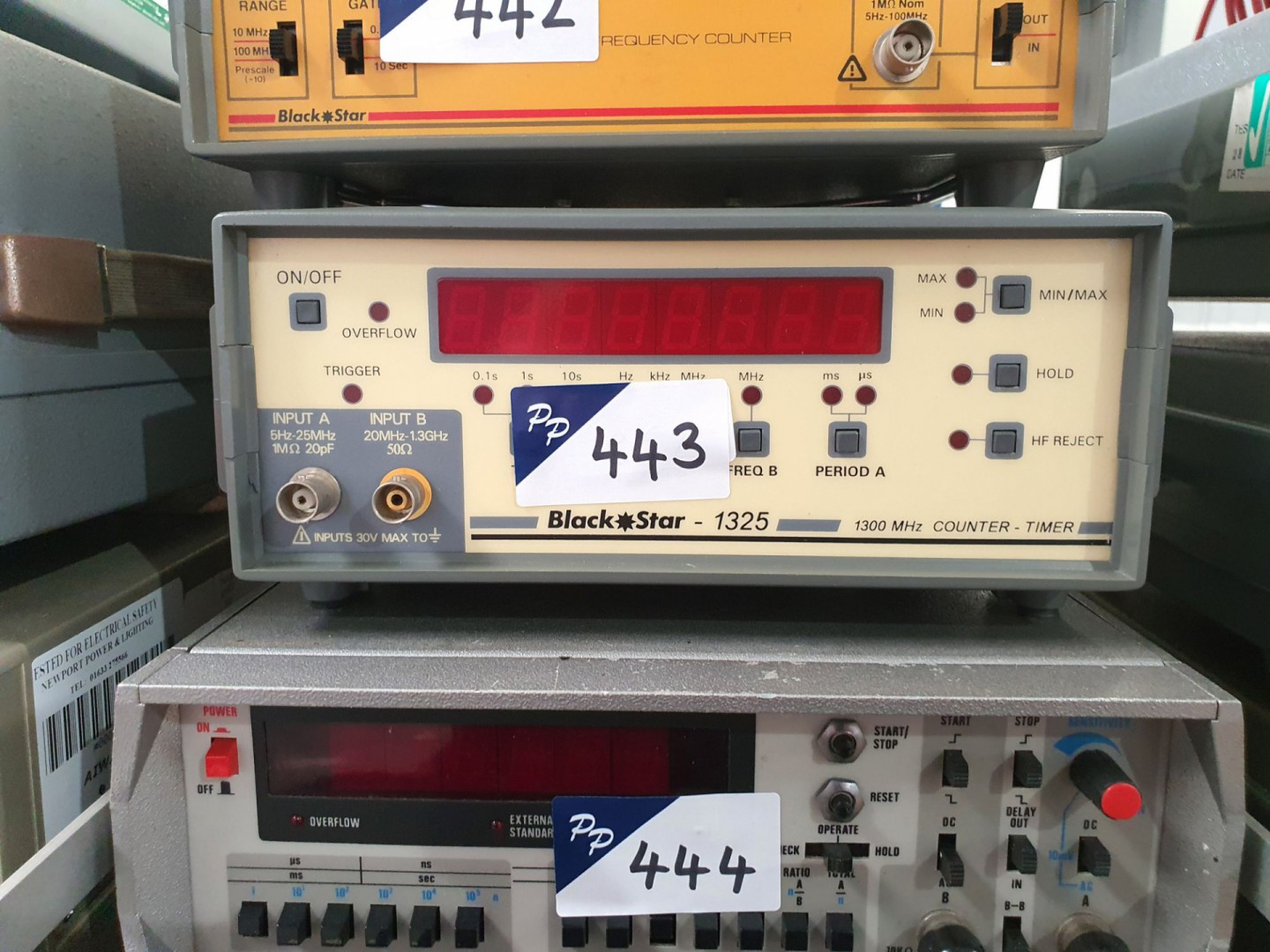 Blackstar 1325 counter timer, 5Hz-1.3GHz with manu...