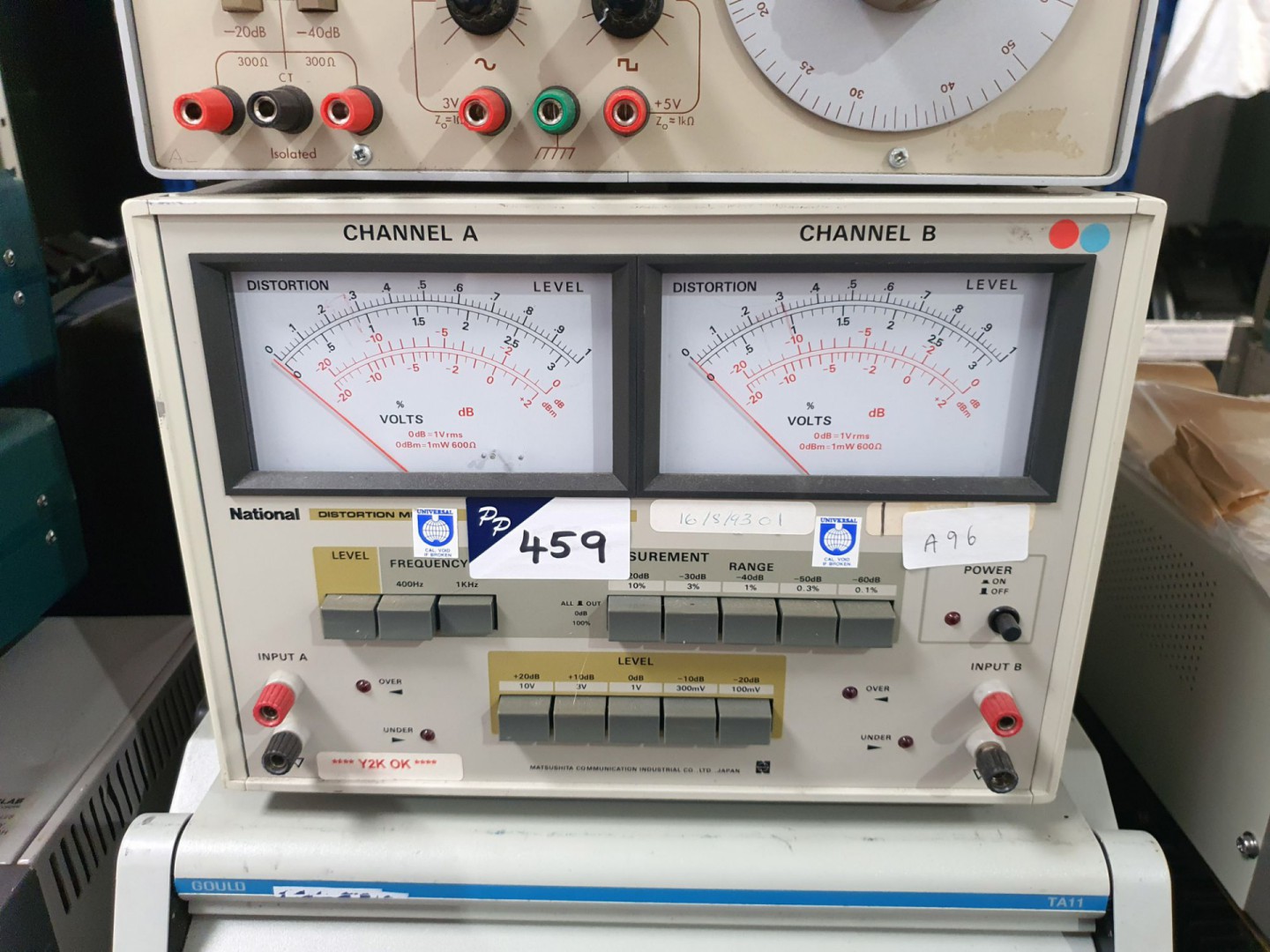 National VP7705A dual channel distortion meter (A9...