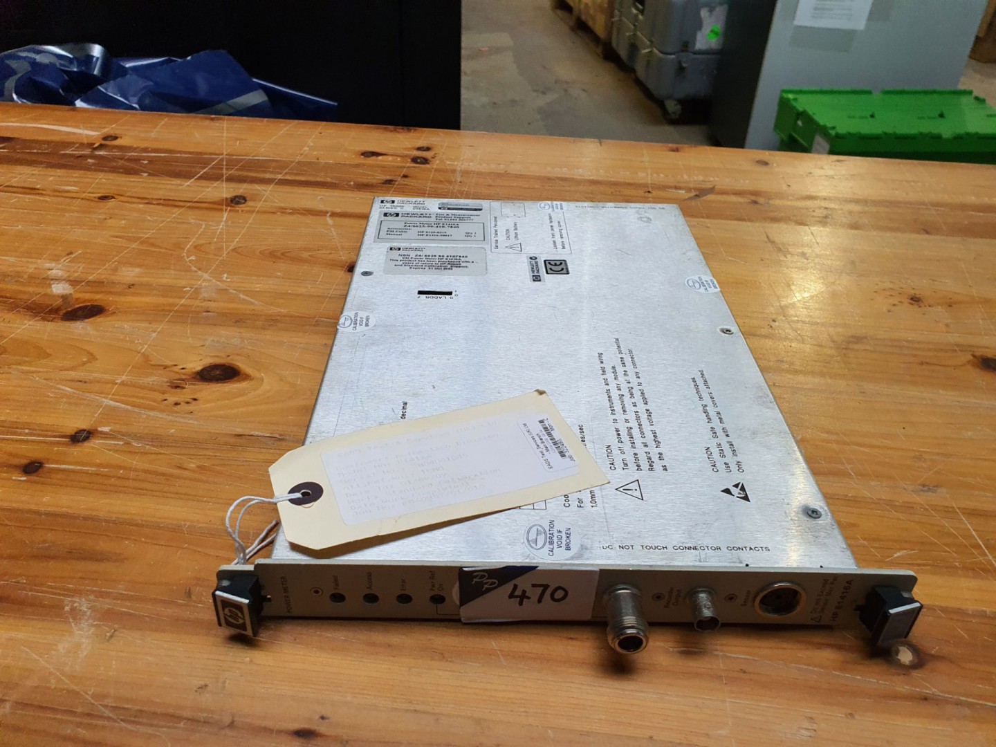 HP / Agilent E1416A VXI power meter card (T183)