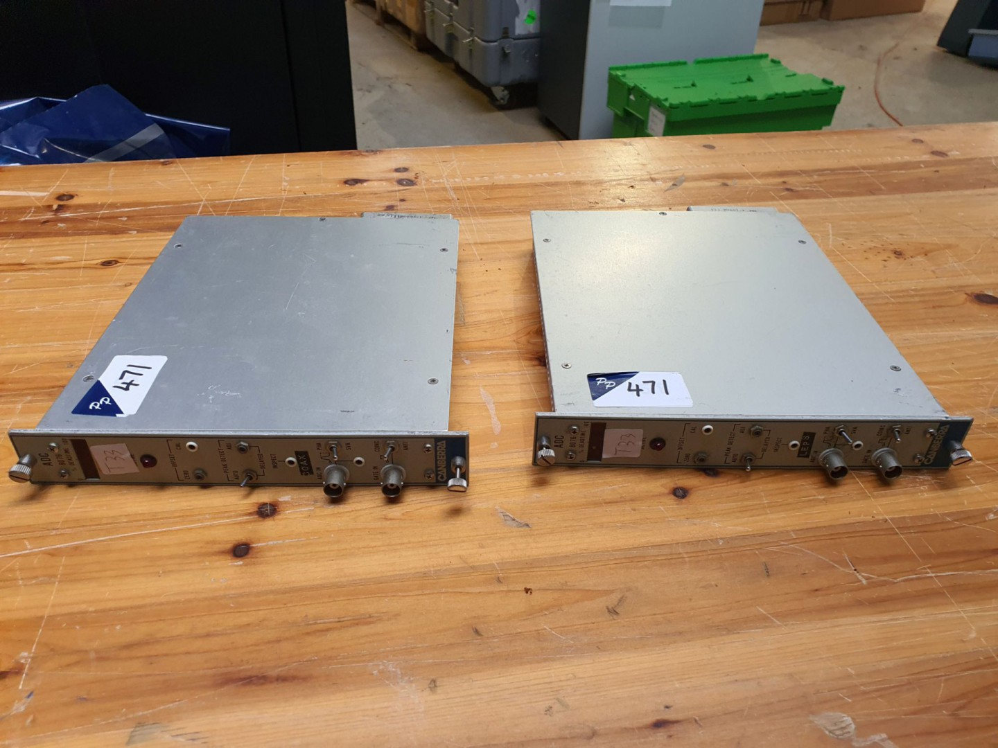 2x Canberra 8076 ADC card (T33)