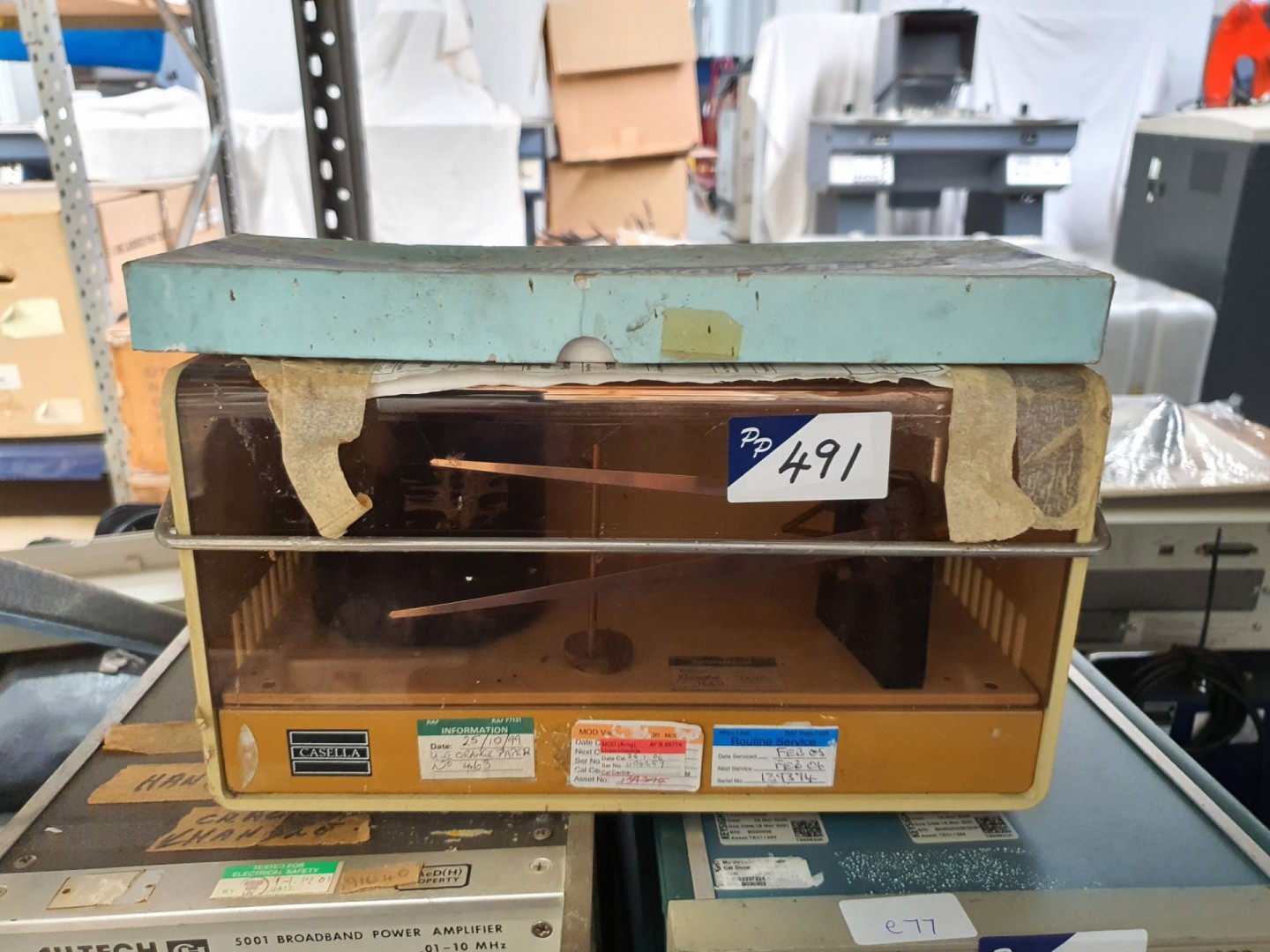 Casella thermograph with paper (E160)